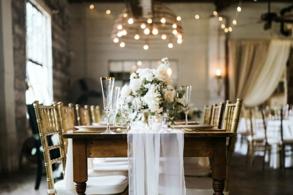 Décoration mariage raffinée élégante chic Provence