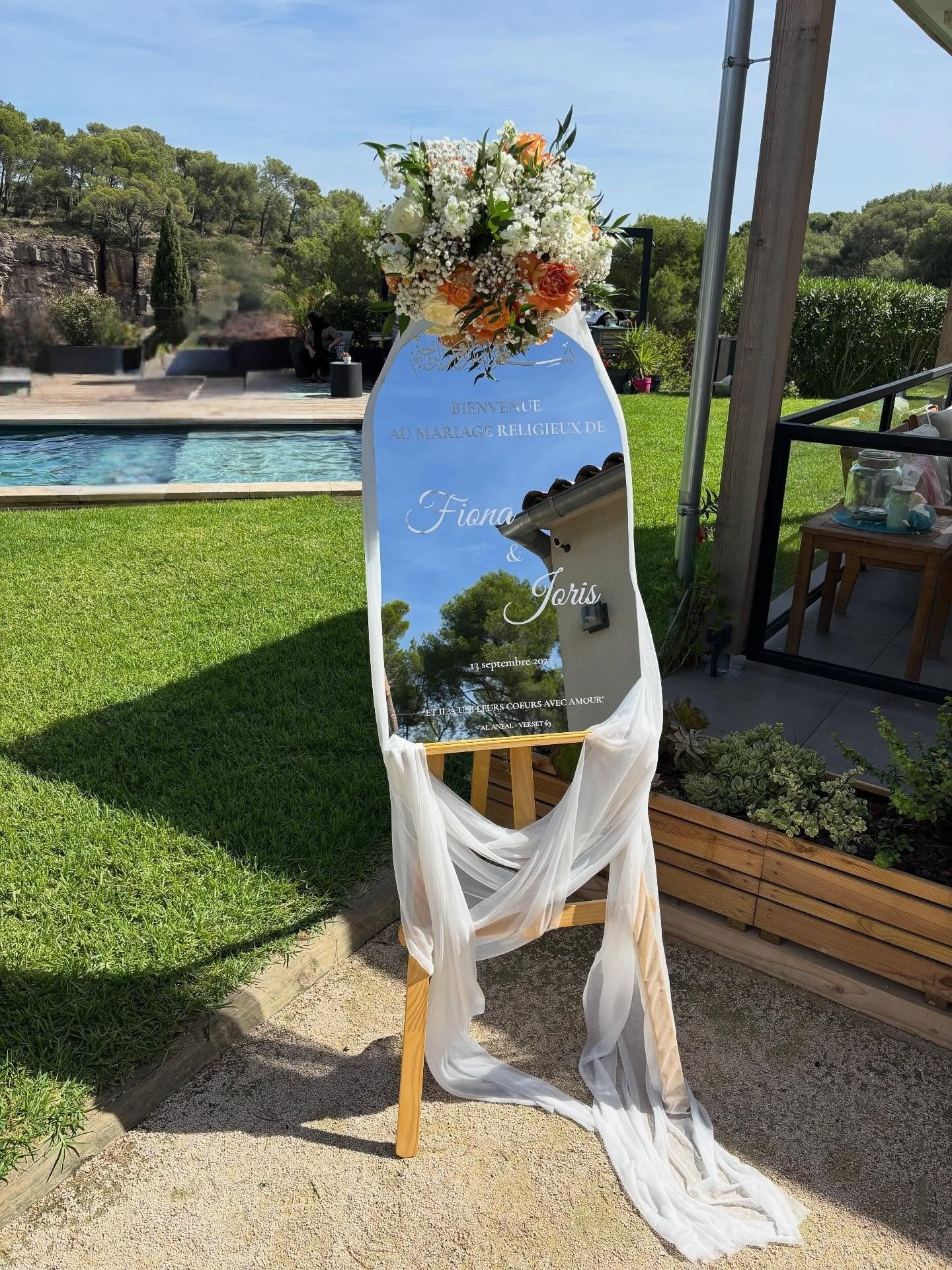 Décoration mariage Provence décoratrice design floral Var Vaucluse